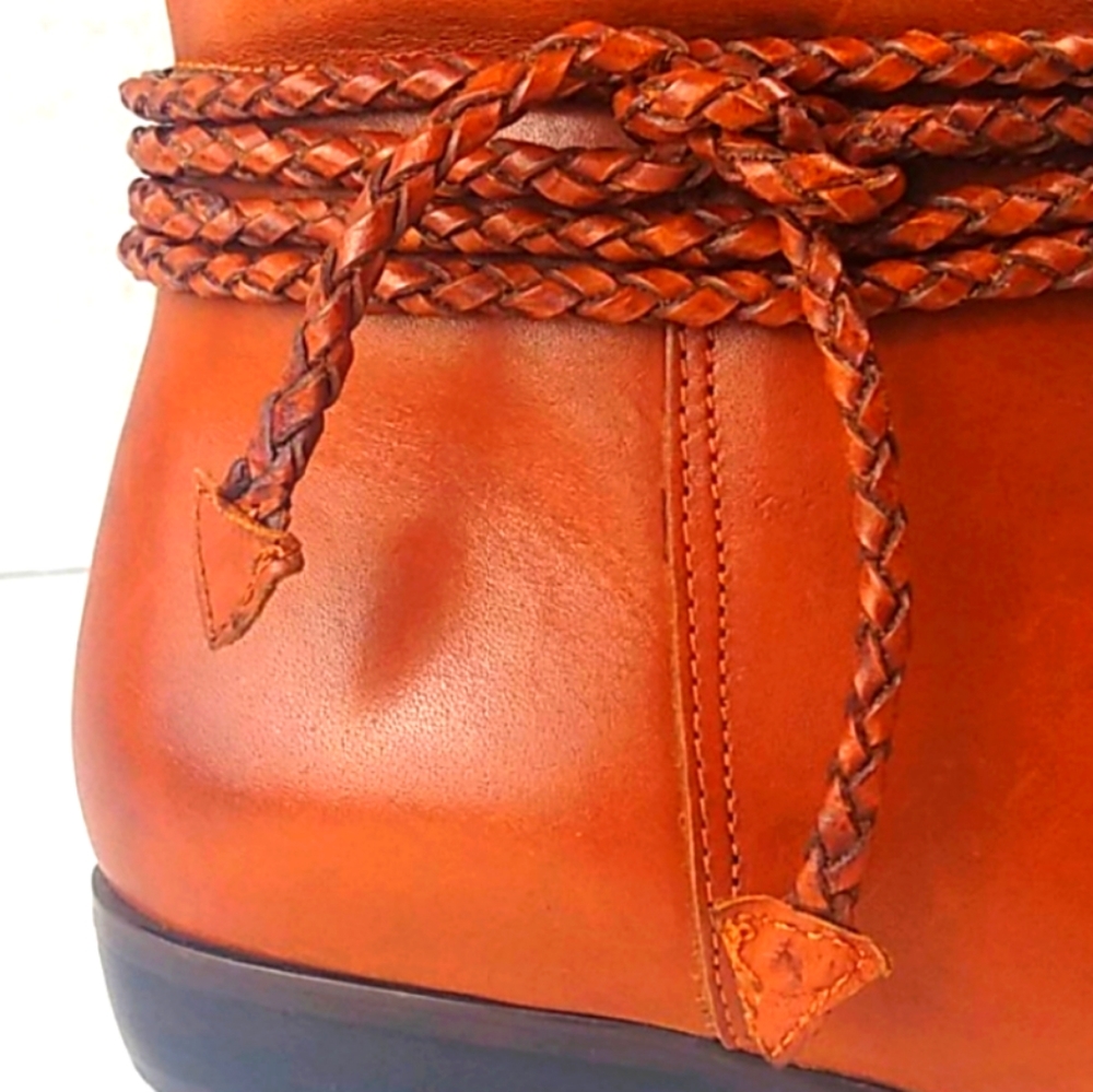 🎉HOST PICK!🎉  Brazilian Leather Congac Boots - Picture 3 of 11